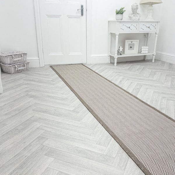 Illusion Brown A Hall Runner