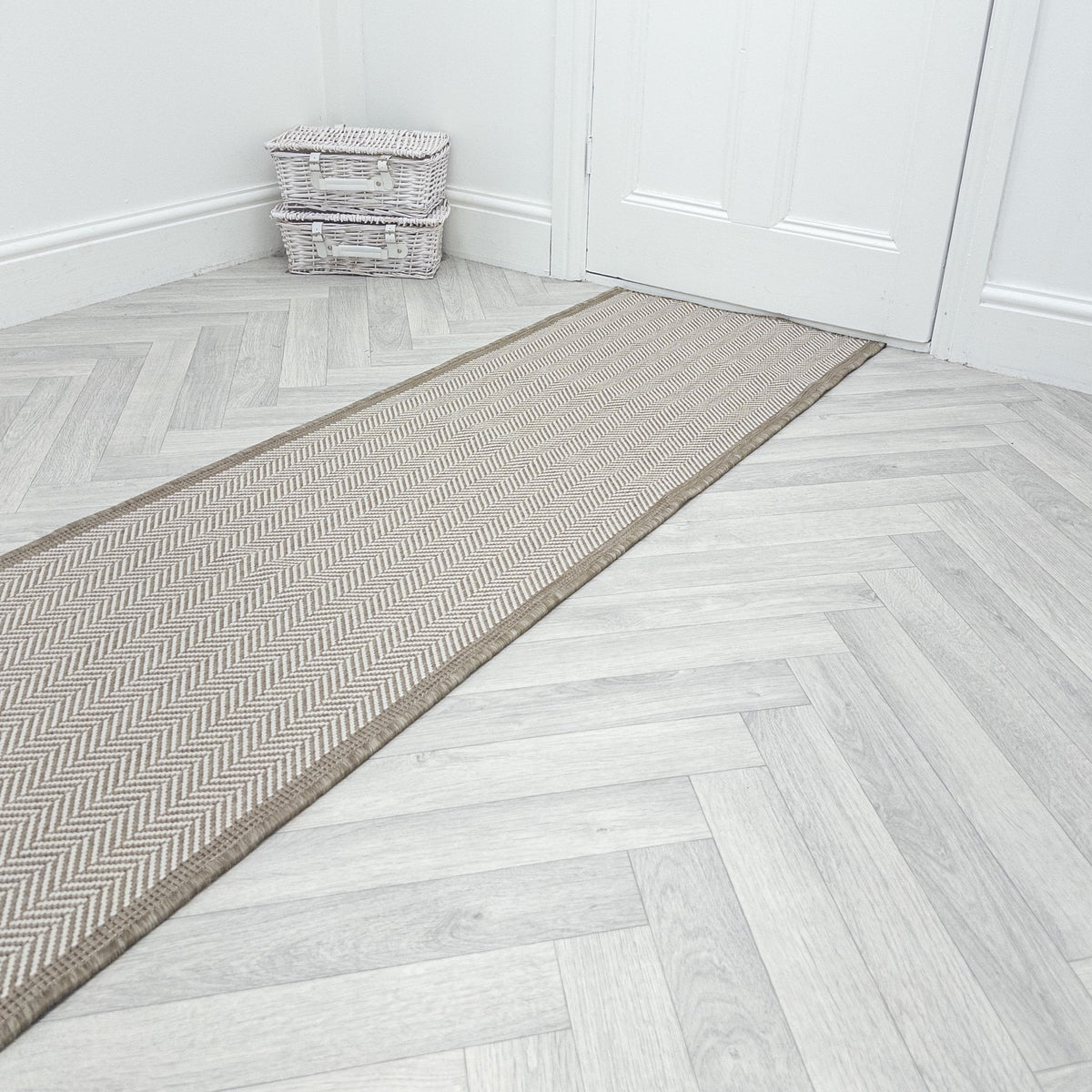 Illusion Brown A Hall Runner