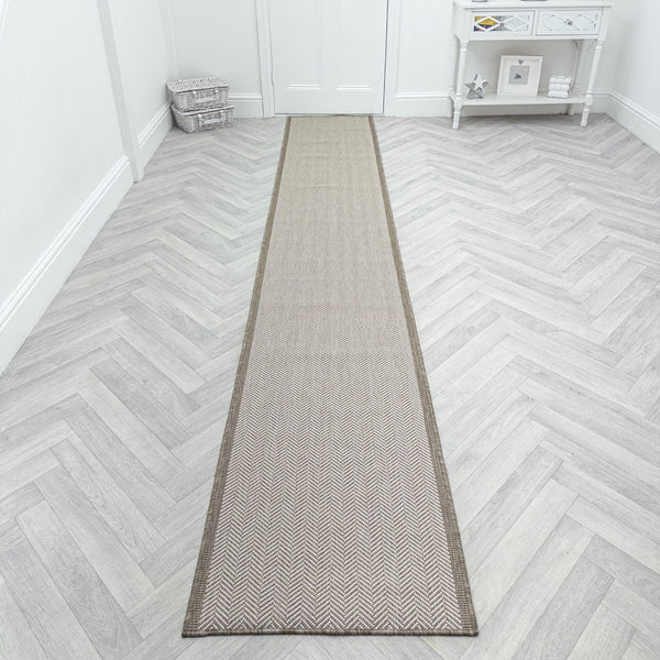 Illusion Brown A Hall Runner