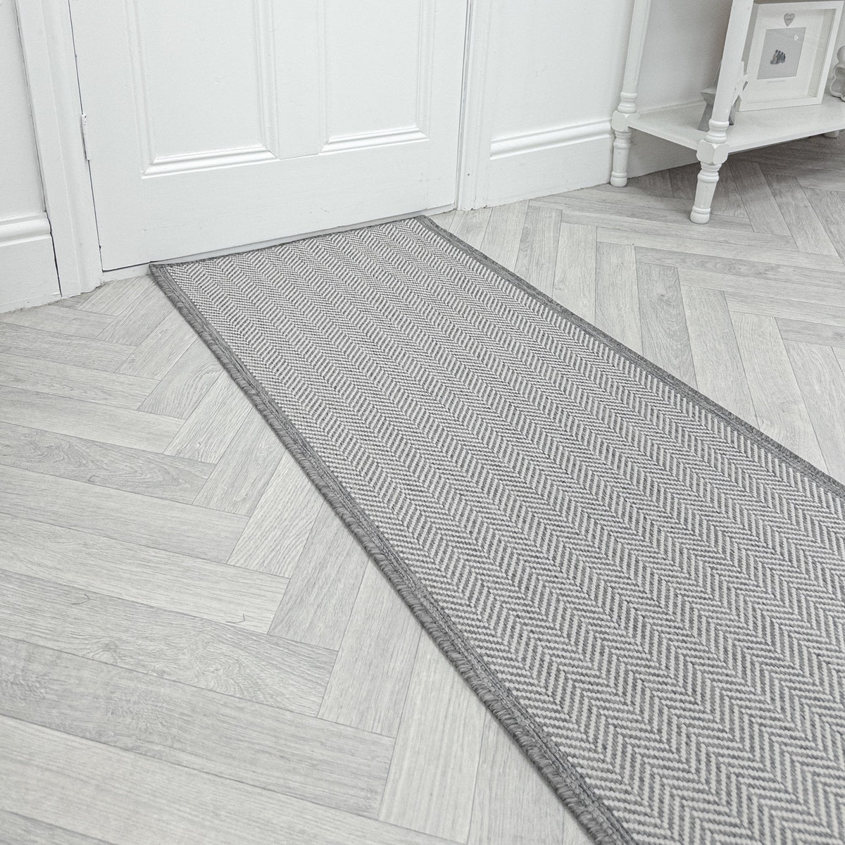 Illusion Grey A Hall Runner