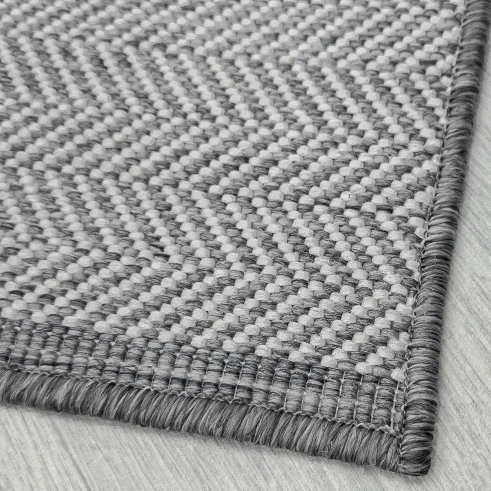 Illusion Grey A Hall Runner