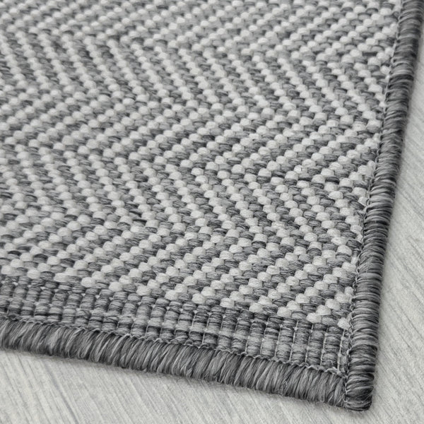 Illusion Grey A Hall Runner