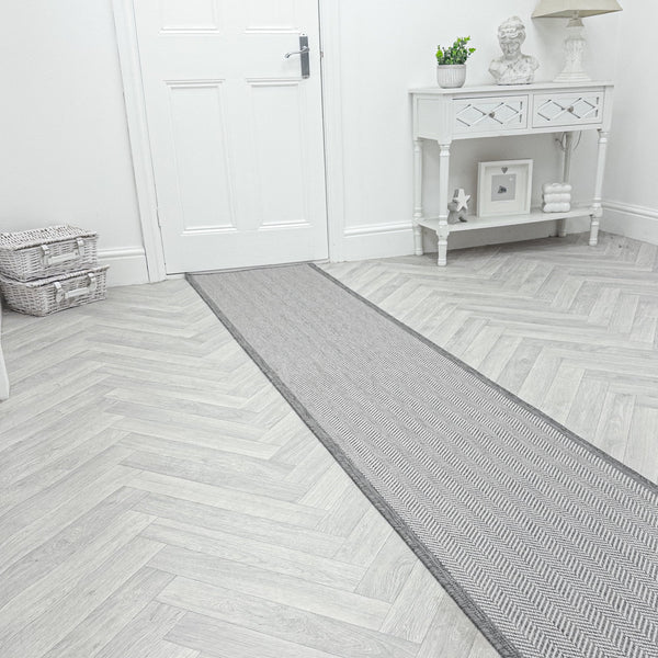 Illusion Grey A Hall Runner