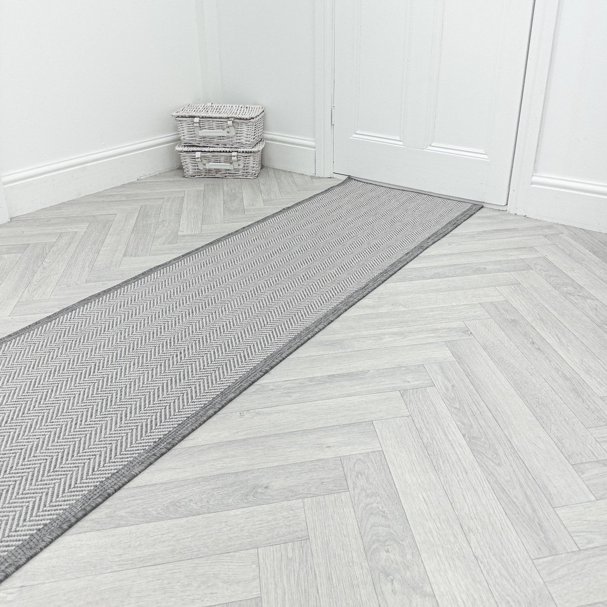 Illusion Grey A Hall Runner