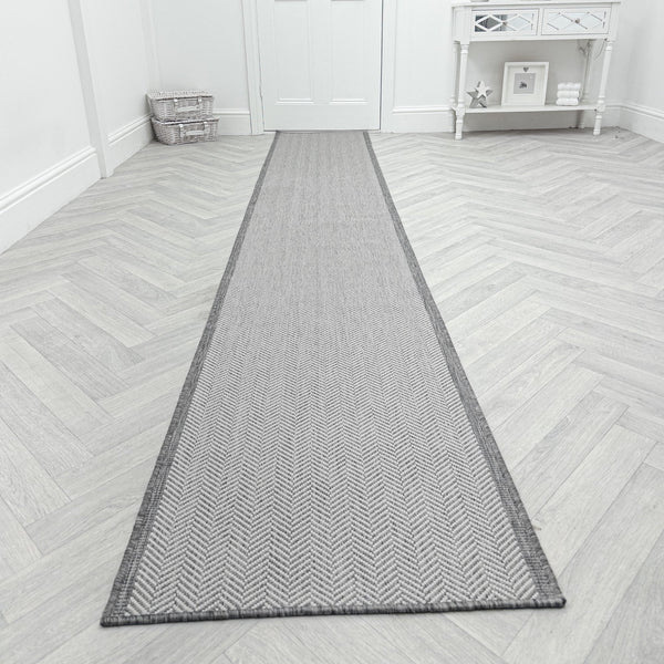 Illusion Grey A Hall Runner