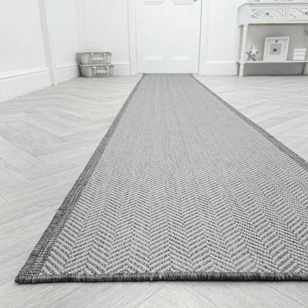 Illusion Grey A Hall Runner