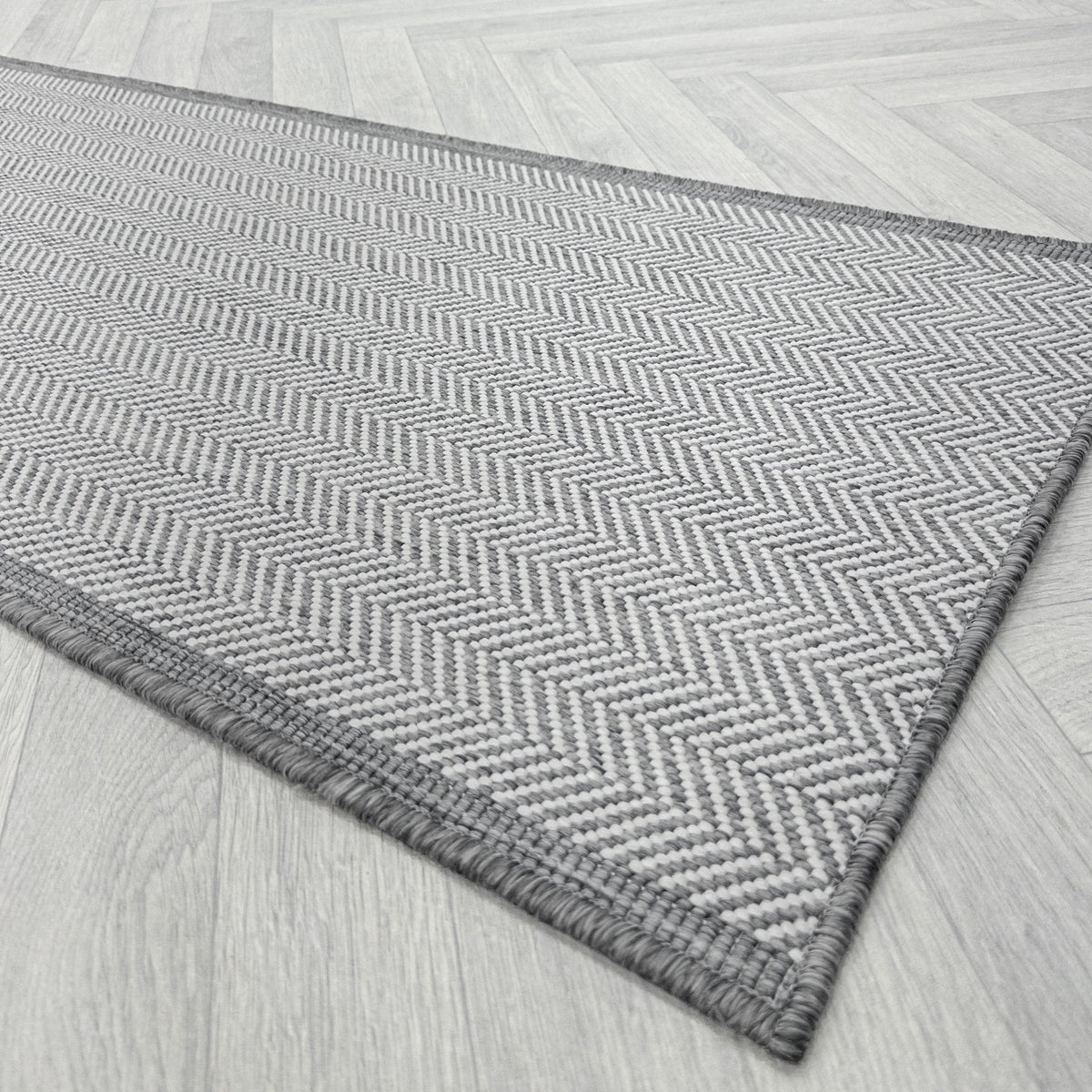 Illusion Grey A Hall Runner