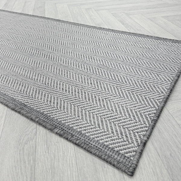Illusion Grey A Hall Runner