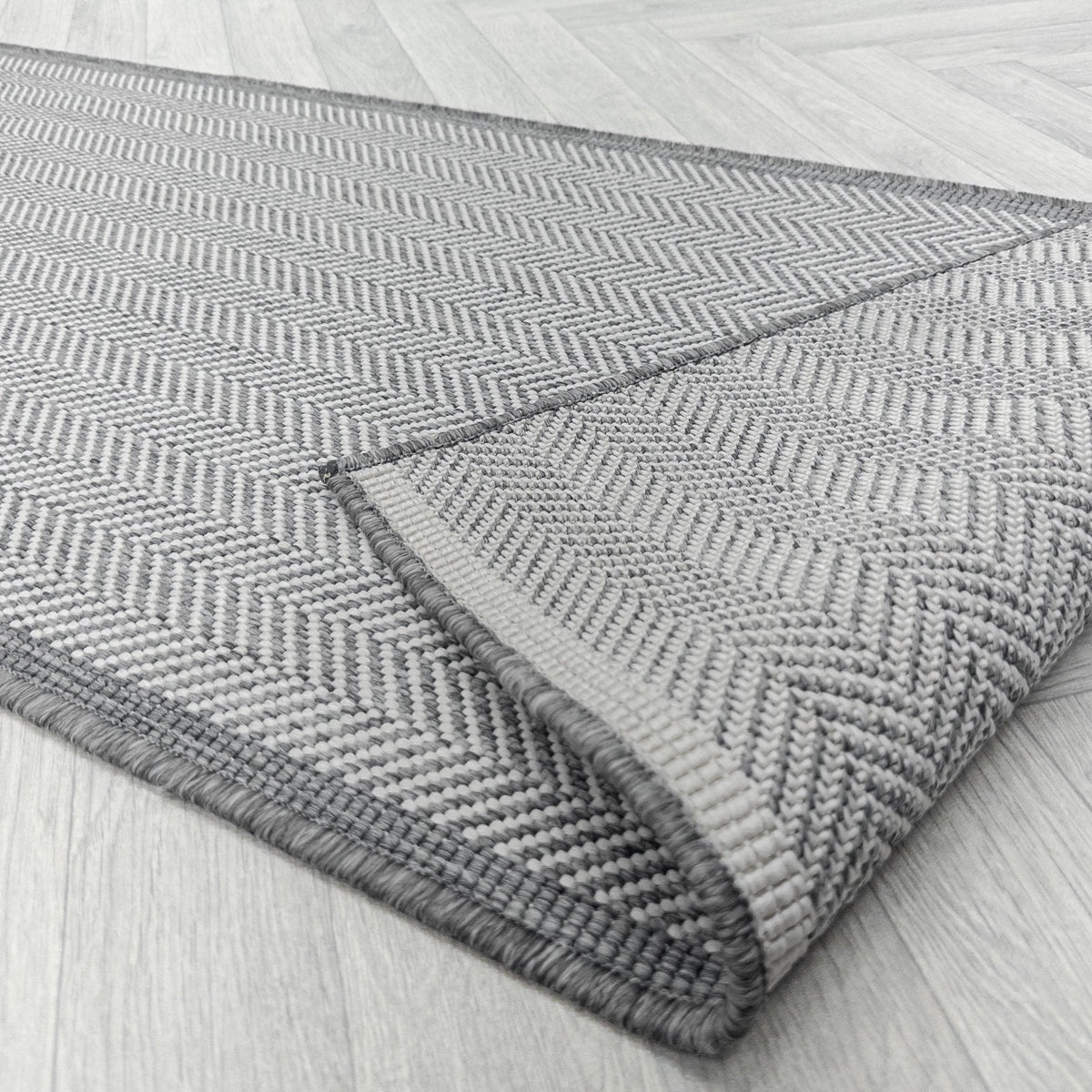 Illusion Grey A Hall Runner