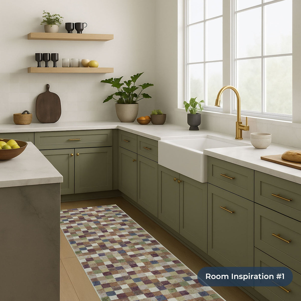 Eclipse Multi 63339-6111 Kitchen Runner