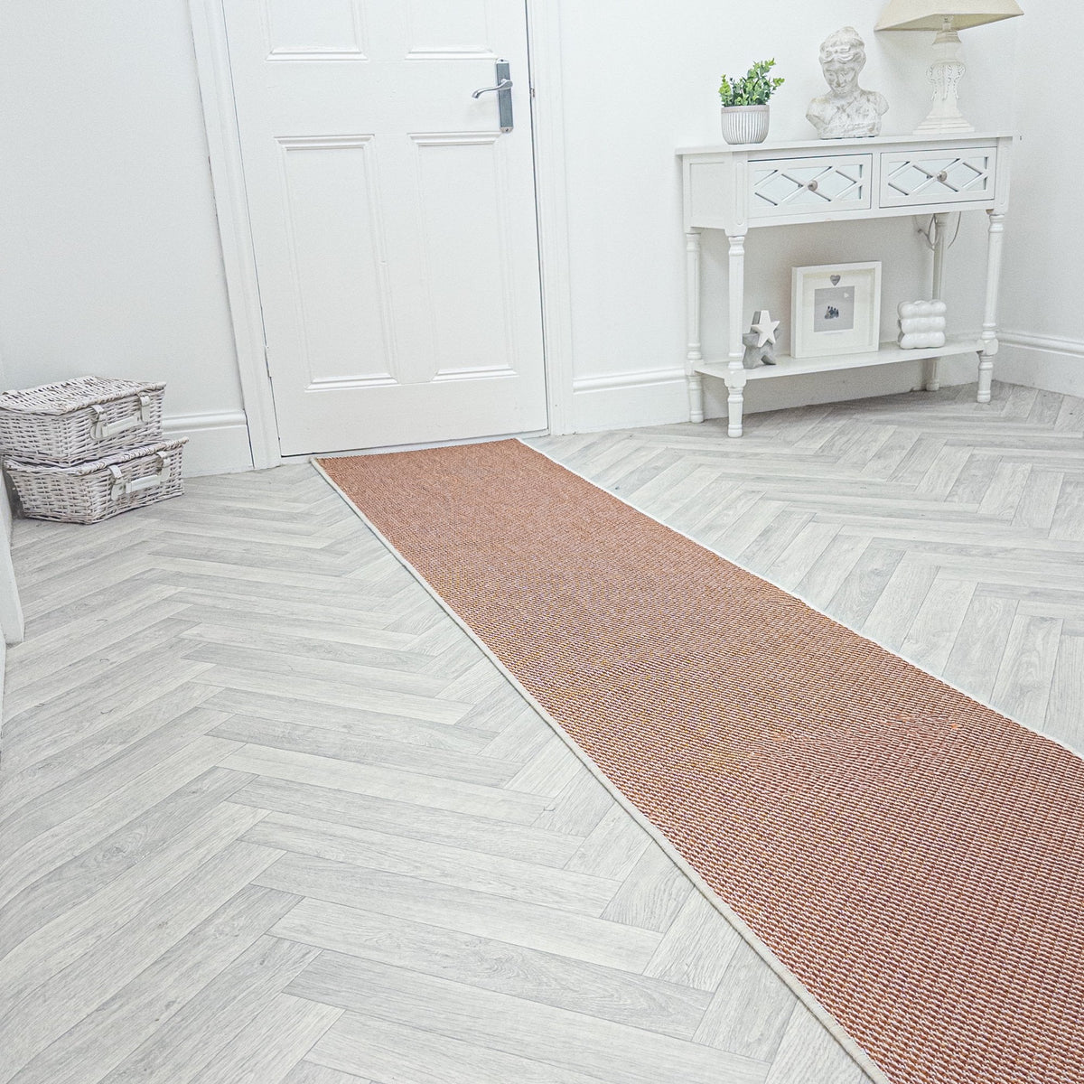 Coastal Terracotta A Rug Runner
