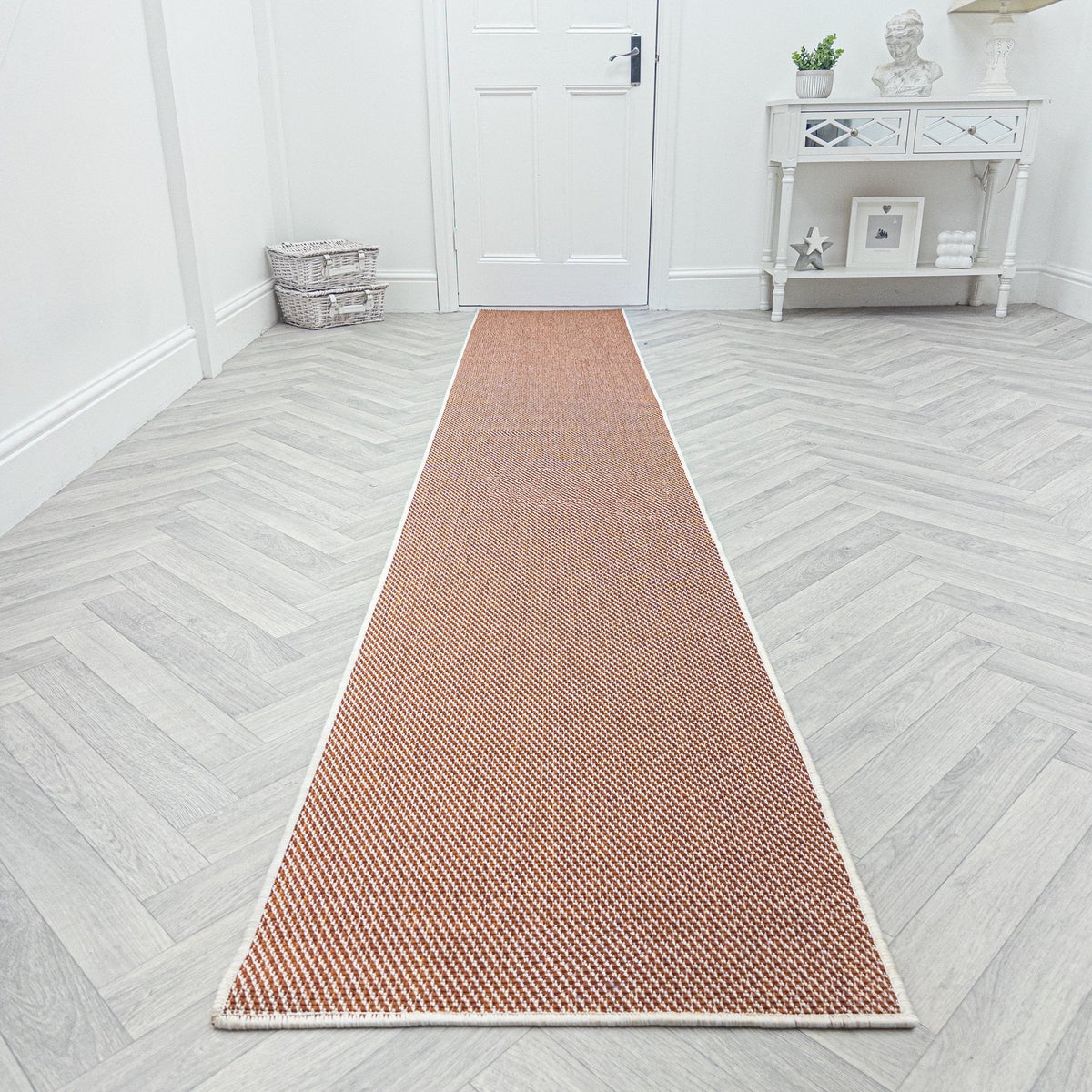 Coastal Terracotta A Rug Runner