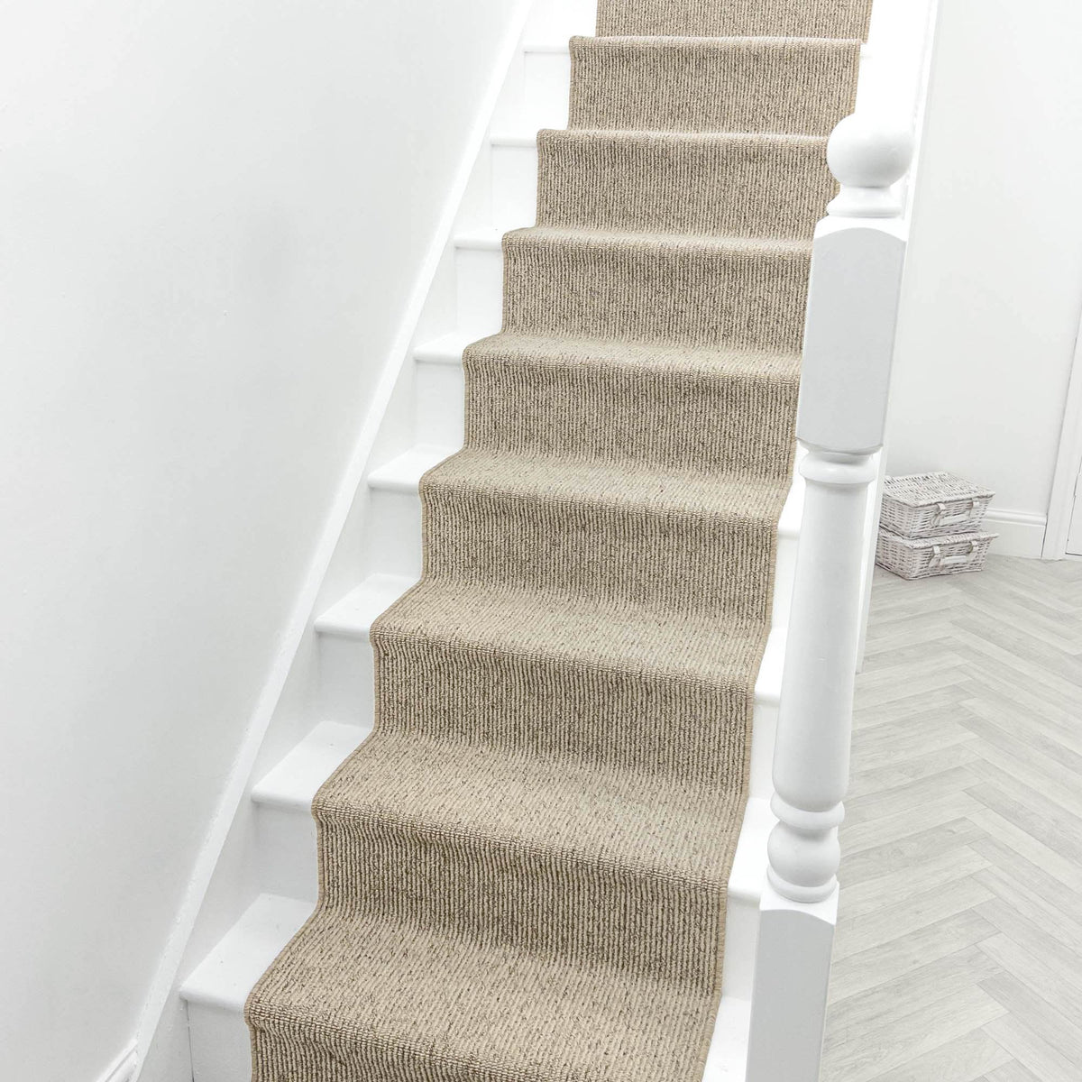 Country Linear Biscotti Stair Runner