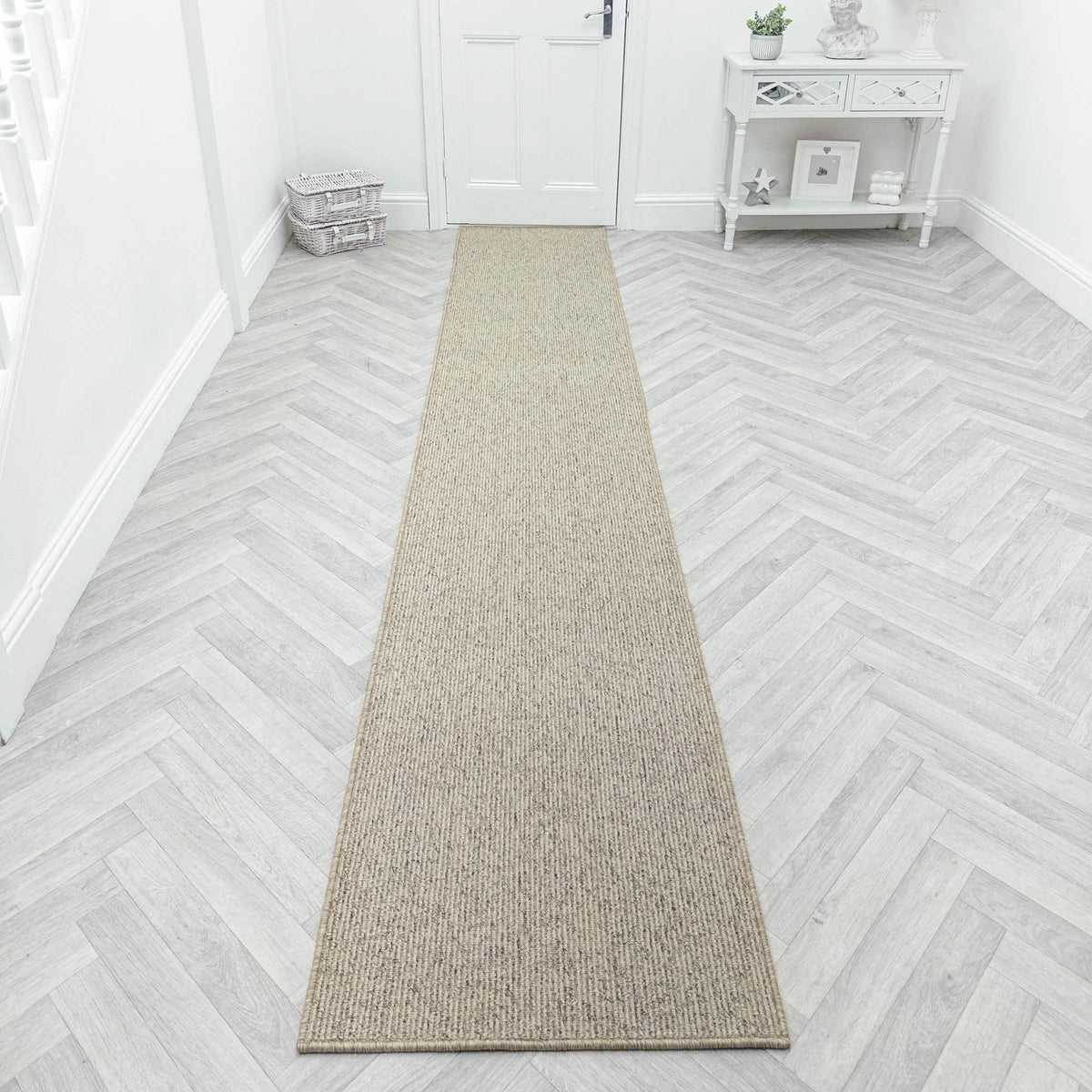 Country Linear Biscotti Rug Runner