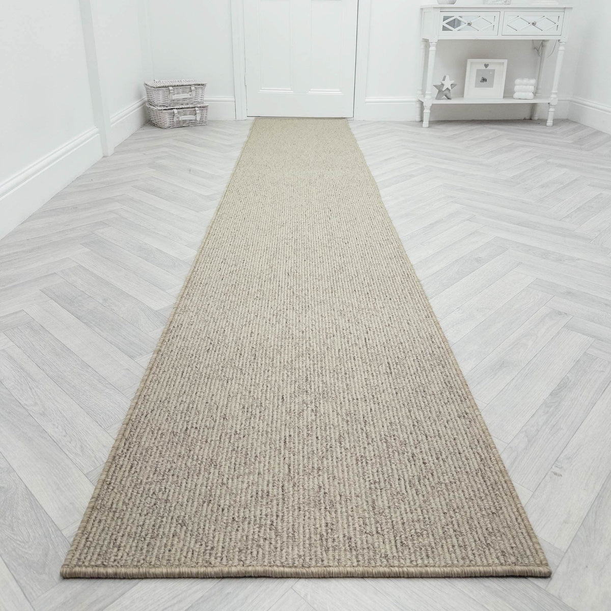 Country Linear Biscotti Rug Runner