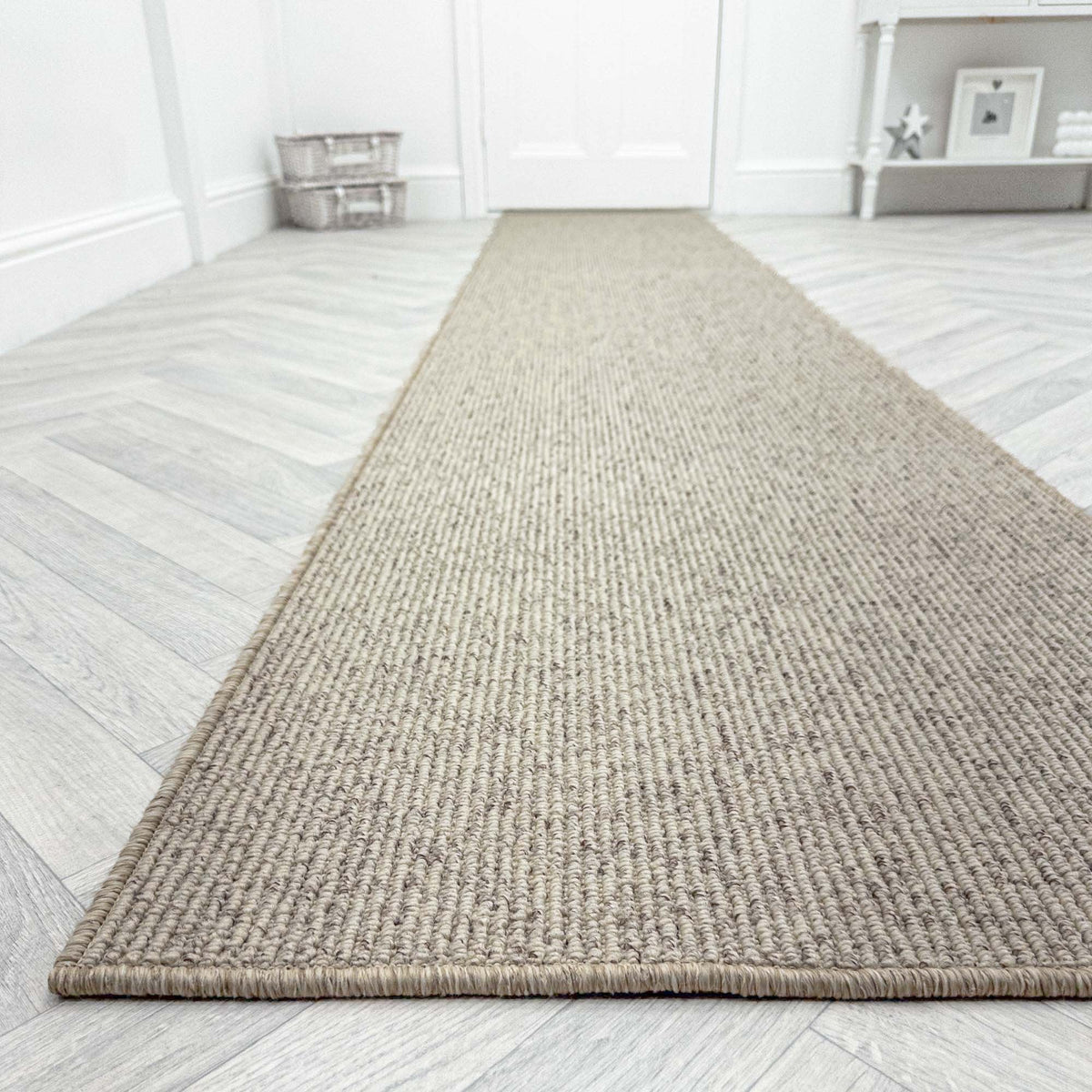 Country Linear Biscotti Rug Runner