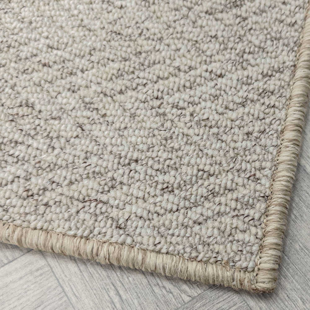 Country Herringbone Berber Rug Runner
