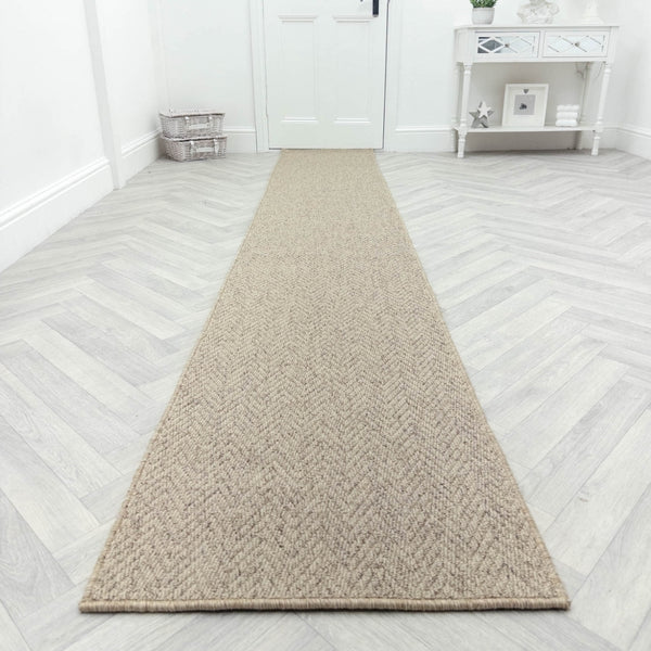 Country Herringbone Biscotti Tapis de couloir