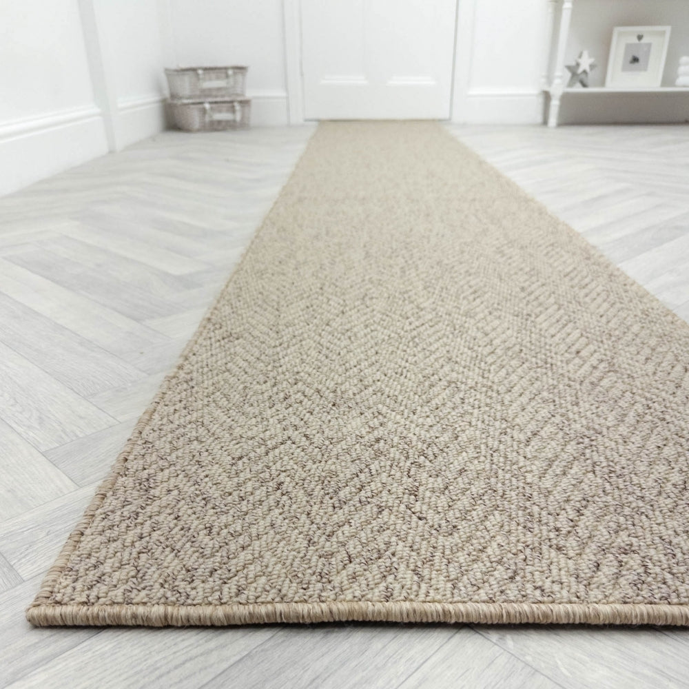 Country Herringbone Biscotti Tapis de couloir