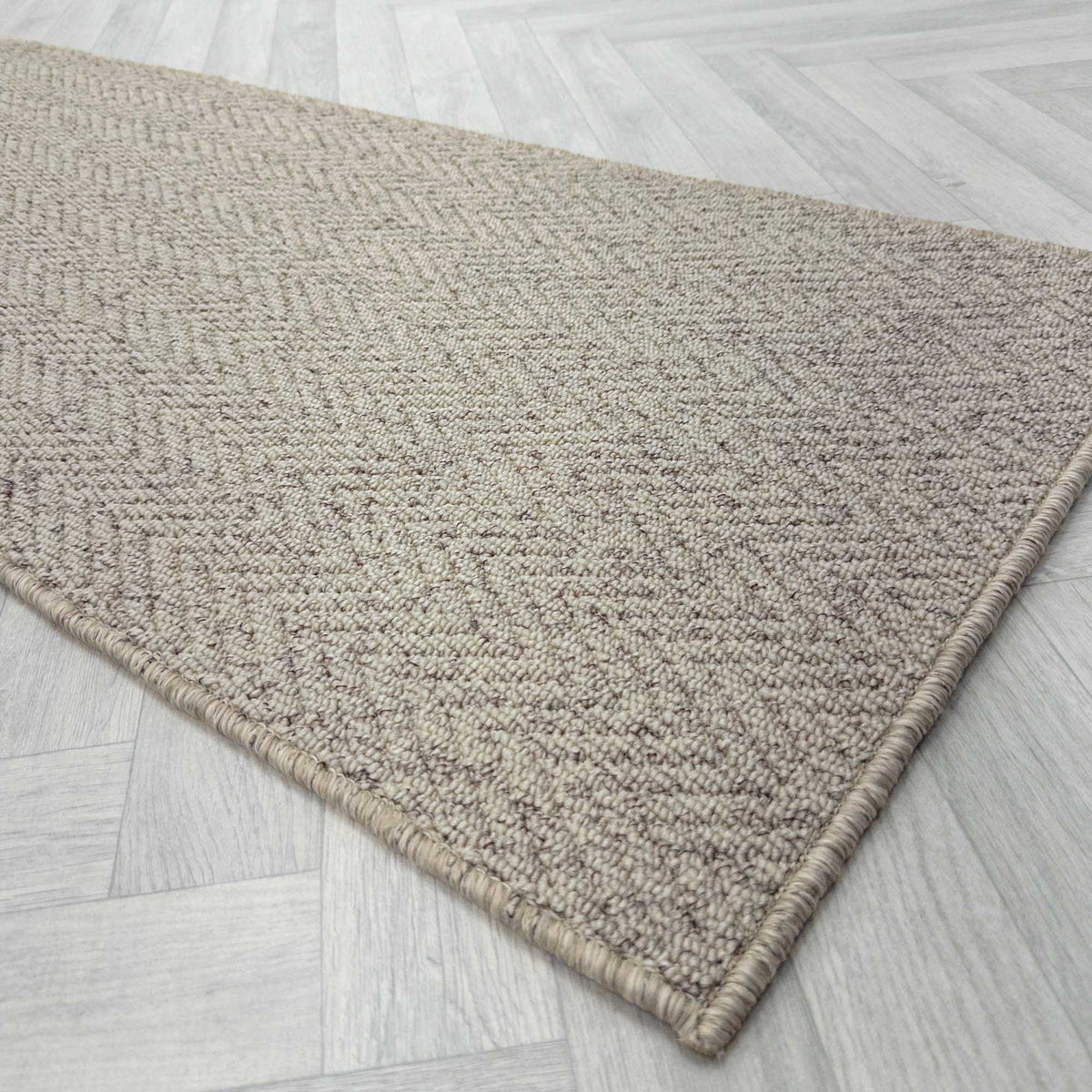Country Herringbone Biscotti Tapis de couloir