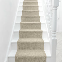 Country Herringbone Biscotti Stair Runner