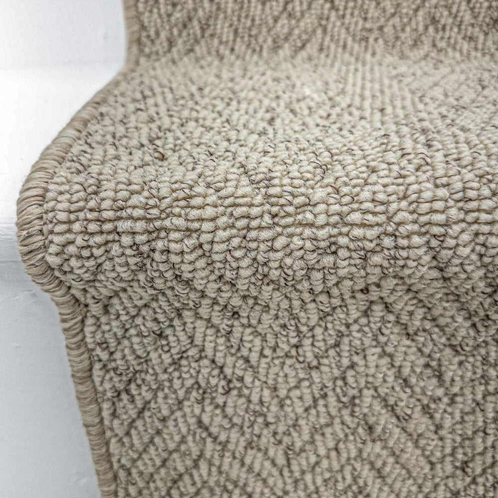 Country Herringbone Biscotti Tapis d’escalier