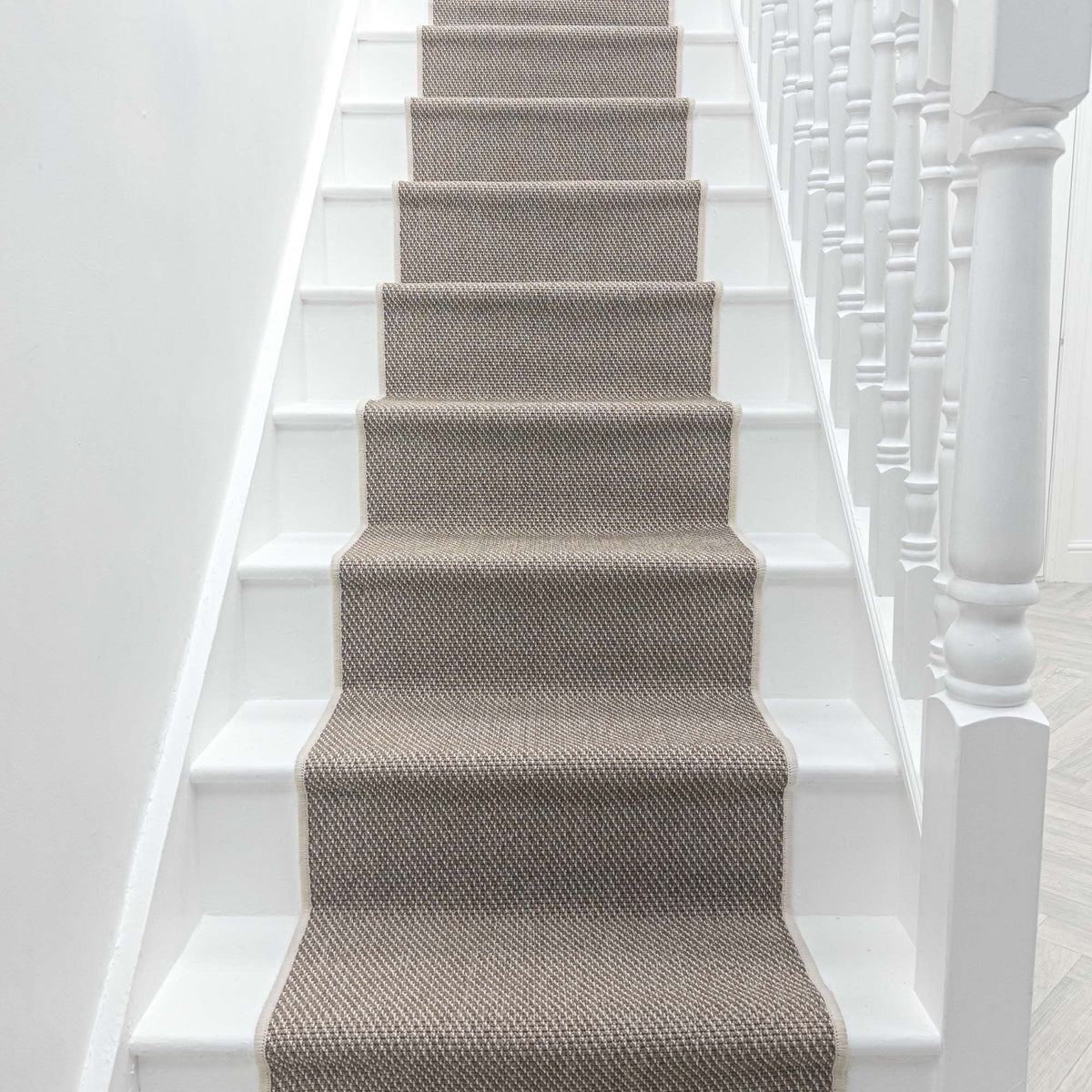 Coastal Beige Stair Runner