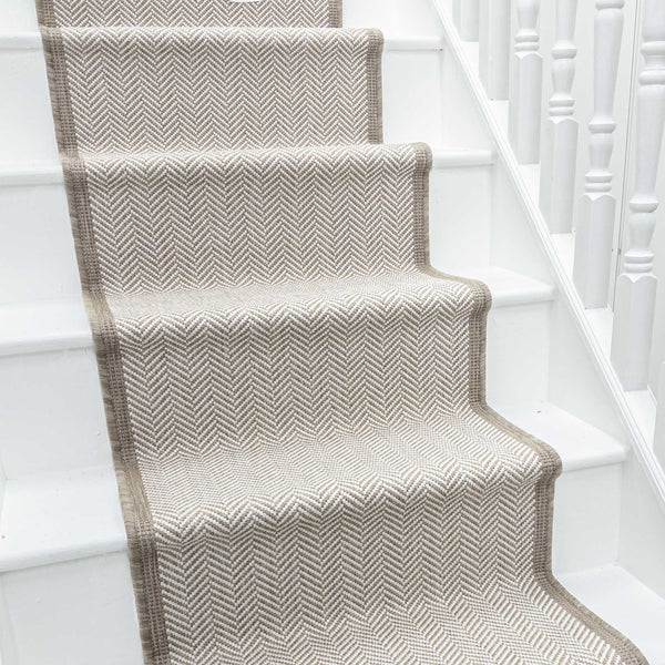Illusion Brown A Stair Runner