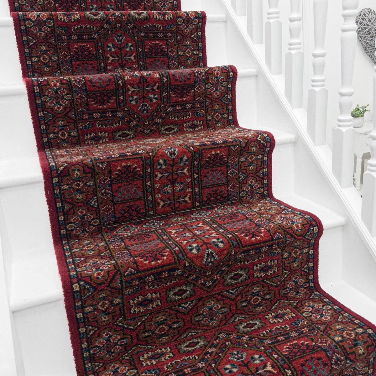 Amon Red 250000 Stair Runner