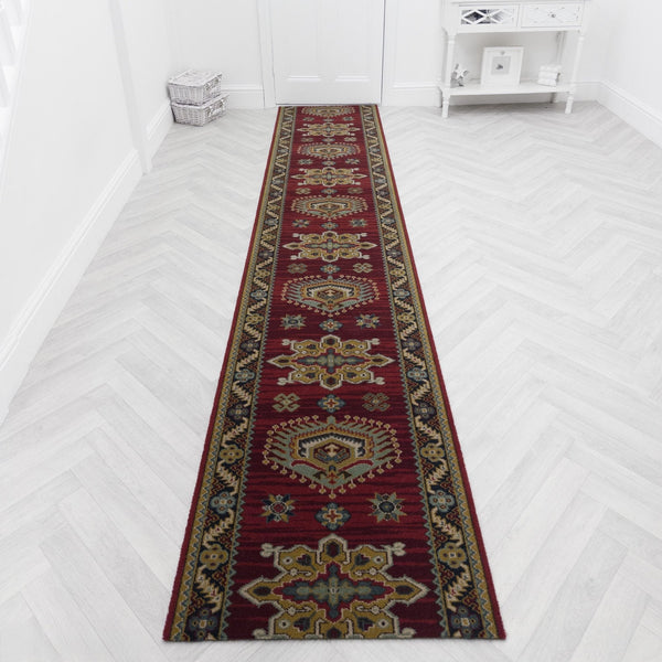 Emir Rouge 210521 Tapis de couloir