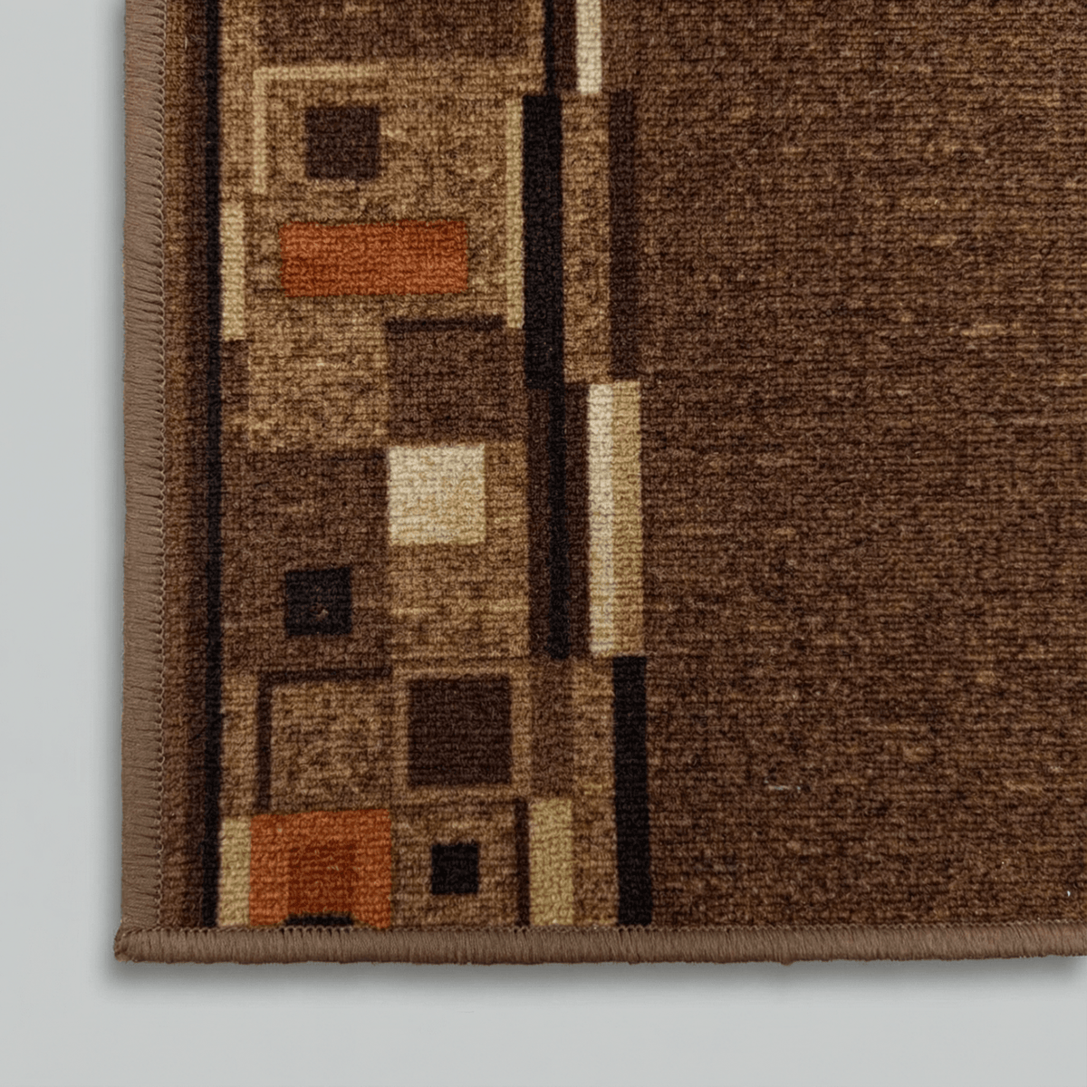Bombay D. Marron Tapis de couloir