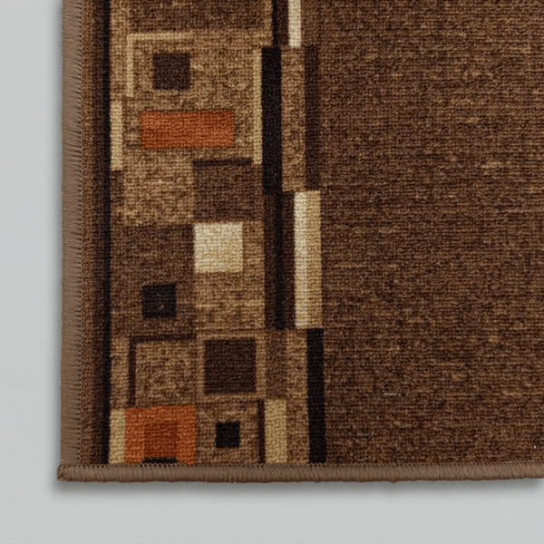 Bombay D. Marron Tapis de couloir