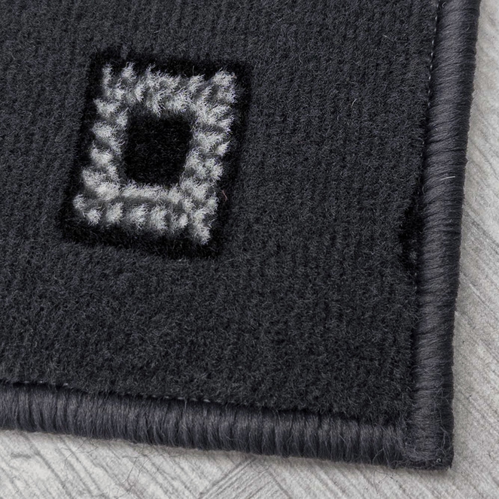 Caesar Dark Grey Hall Runner