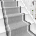 Geo Gris Tapis d’escalier - Sélectionner la longueur : 30 cm / Sélectionnez la largeur : 60cm