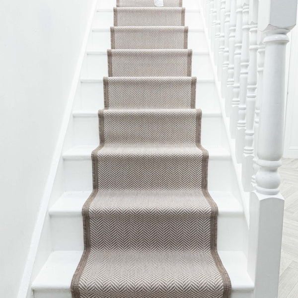 Illusion Brown A Stair Runner
