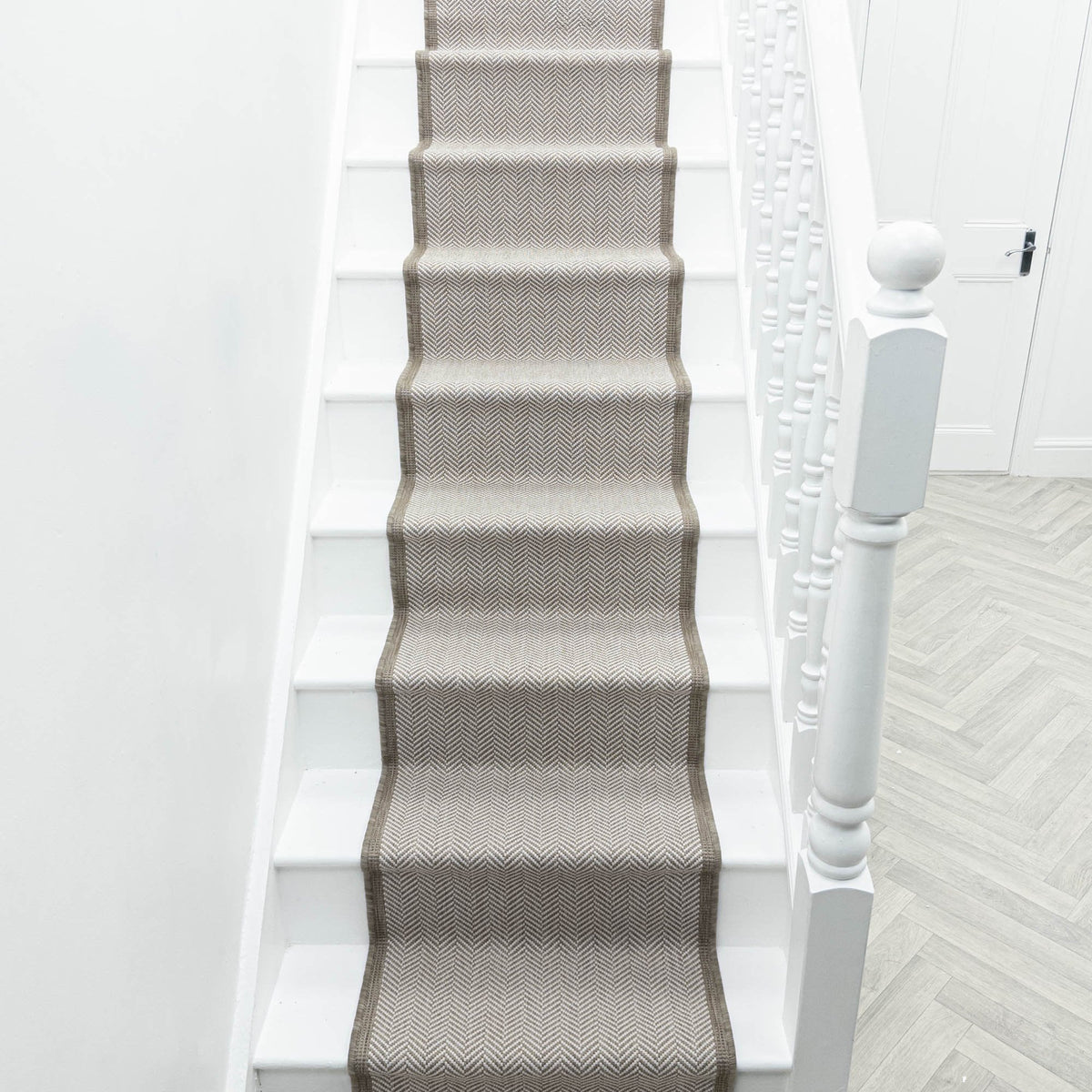 Illusion Brown A Stair Runner