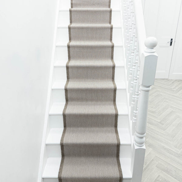 Illusion Brown A Stair Runner