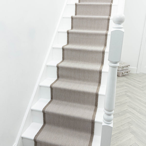 Illusion Brown A Stair Runner