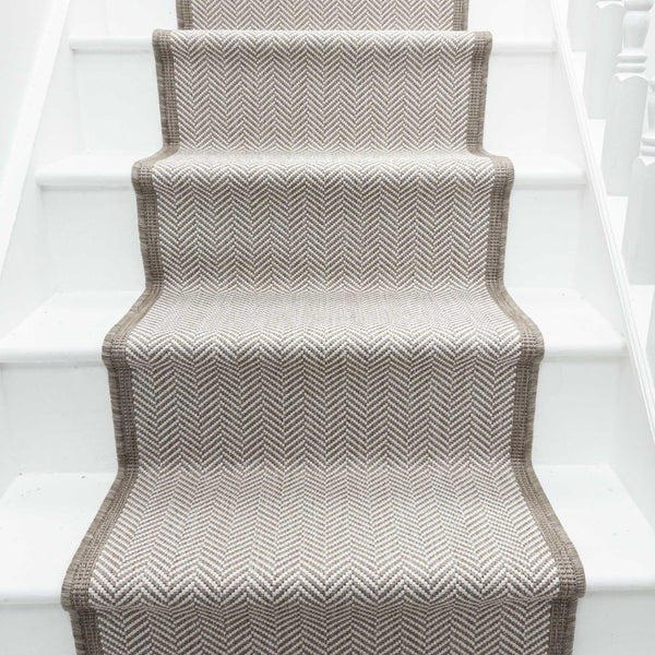 Illusion Brown A Stair Runner