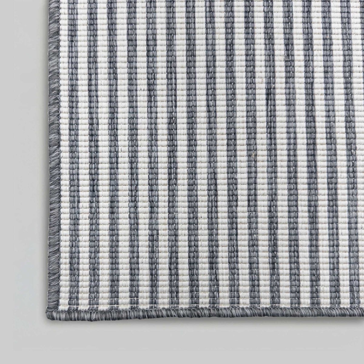 Pinstripe Grey Tapis de couloir