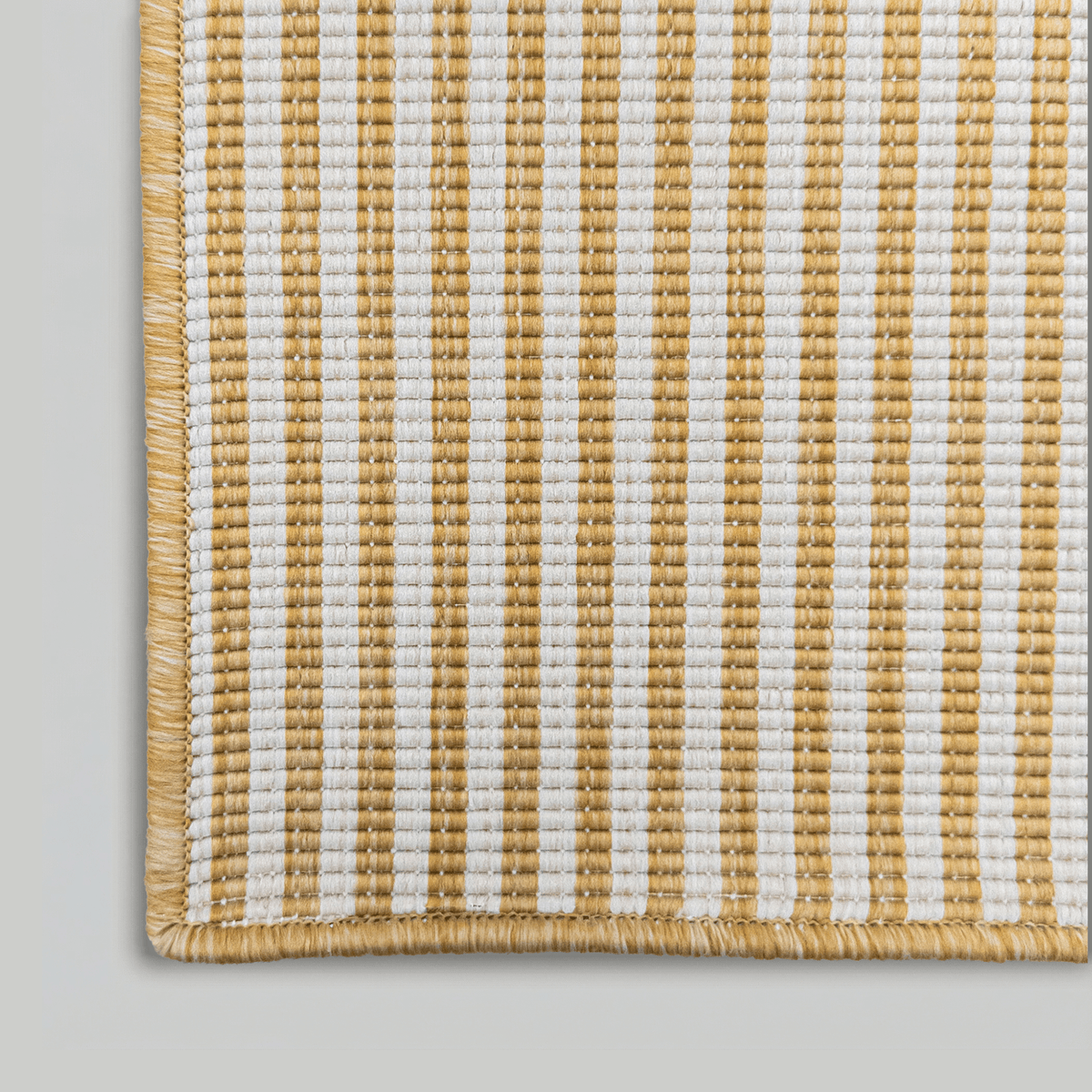 Pinstripe Ochre Hall Runner