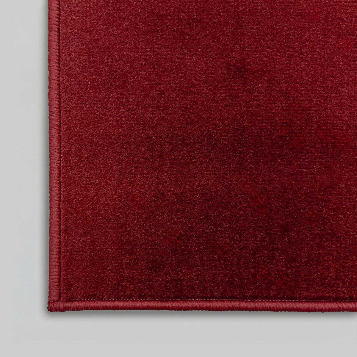 Plain Red Stair Runner