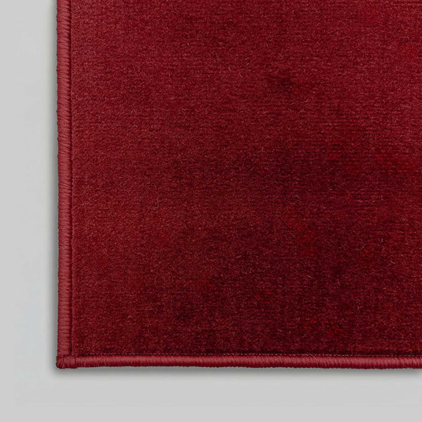 Plain Red Stair Runner