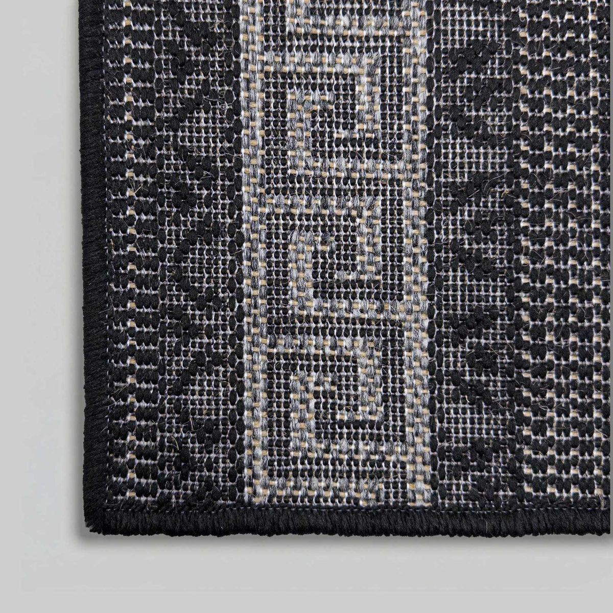 Greek Key Steel Sample