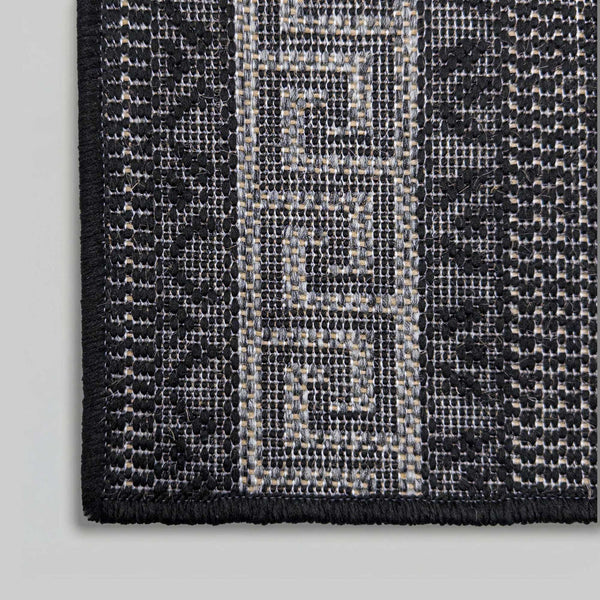Greek Key Steel Sample