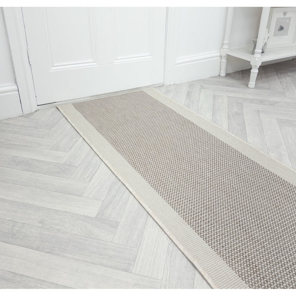 Vichy Beige A Rug Runner