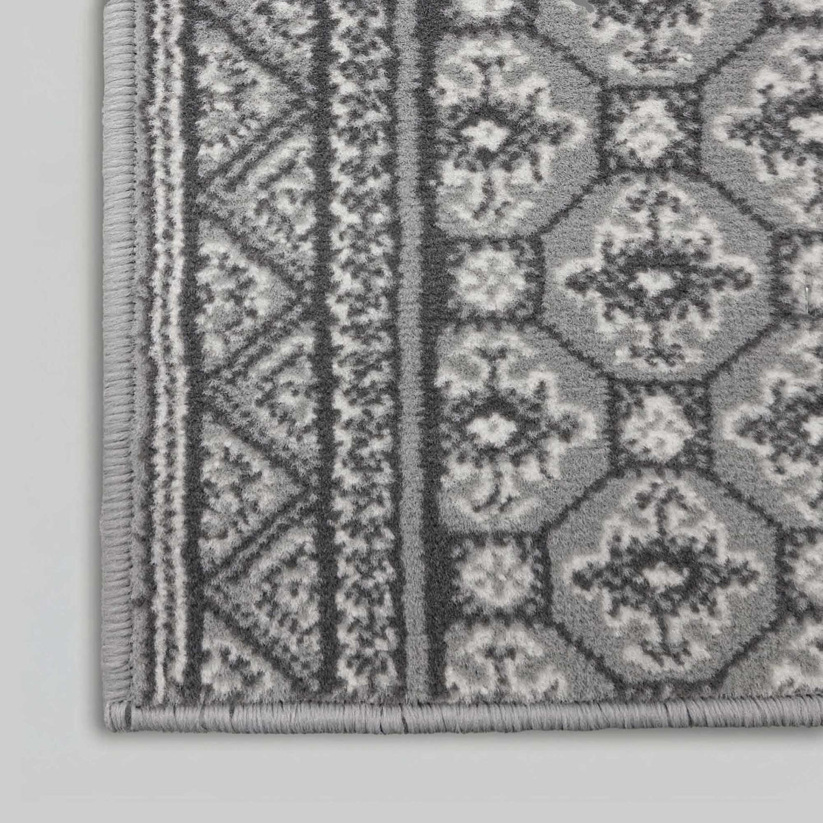 Heriz Grey Hall Runner