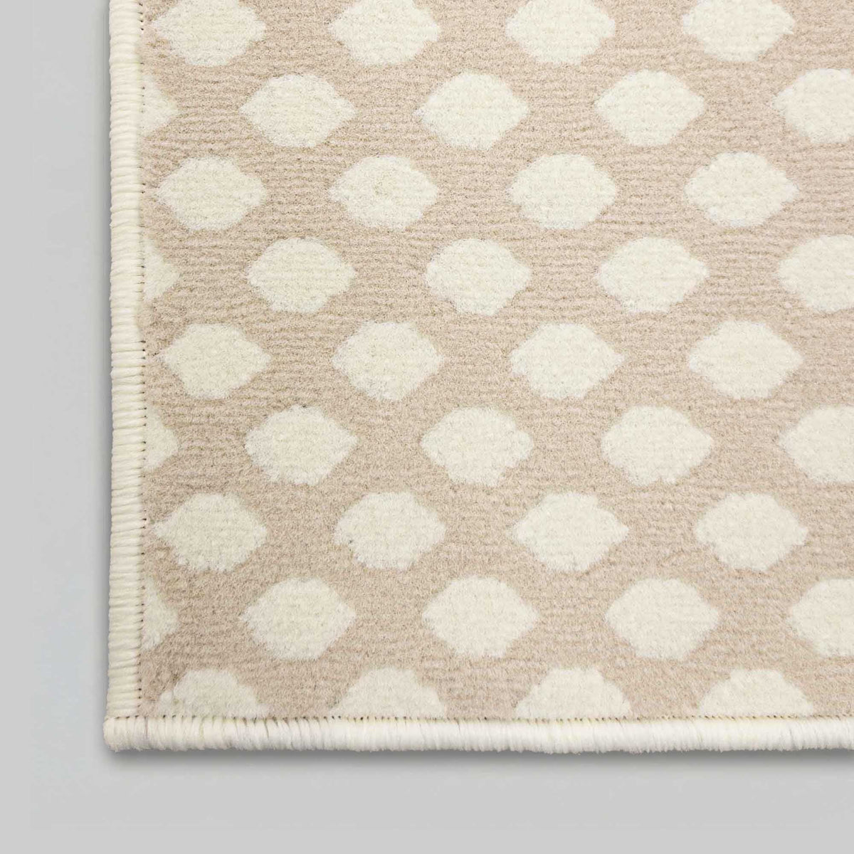 Honeycomb Beige Stair Runner