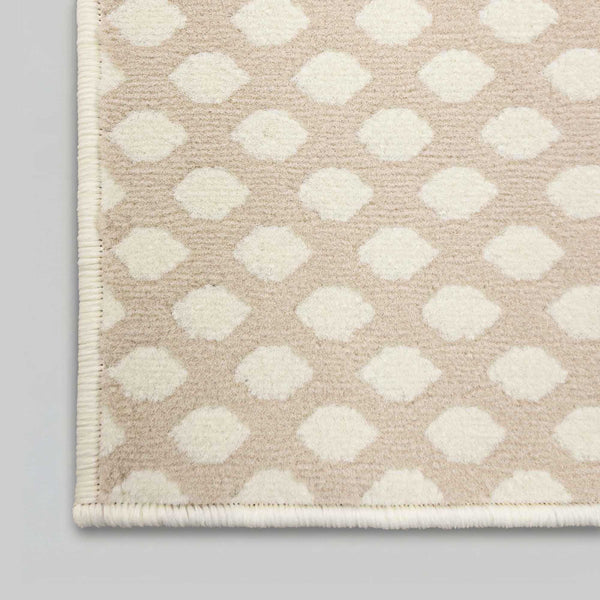 Honeycomb Beige Stair Runner