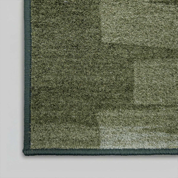 Via Veneto Dark Green rug corner